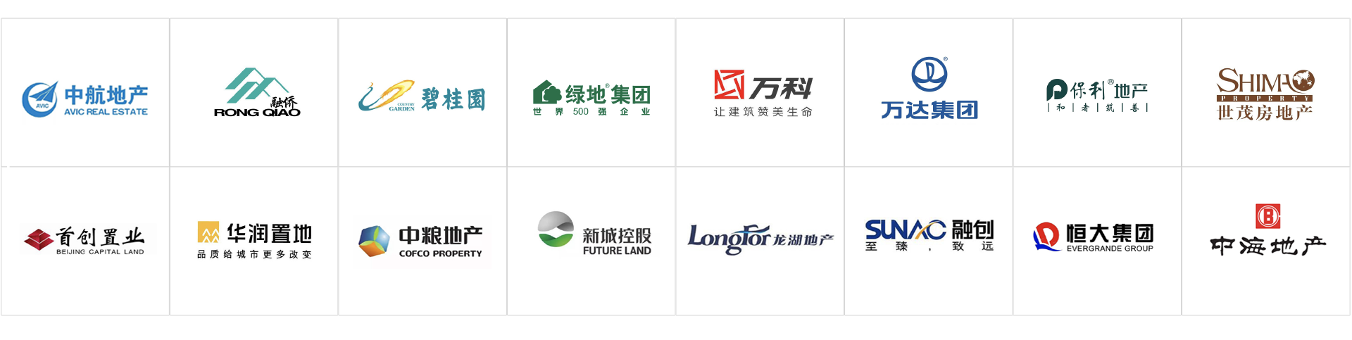眾多大型地產(chǎn)商企業(yè)客戶忠實(shí)選擇